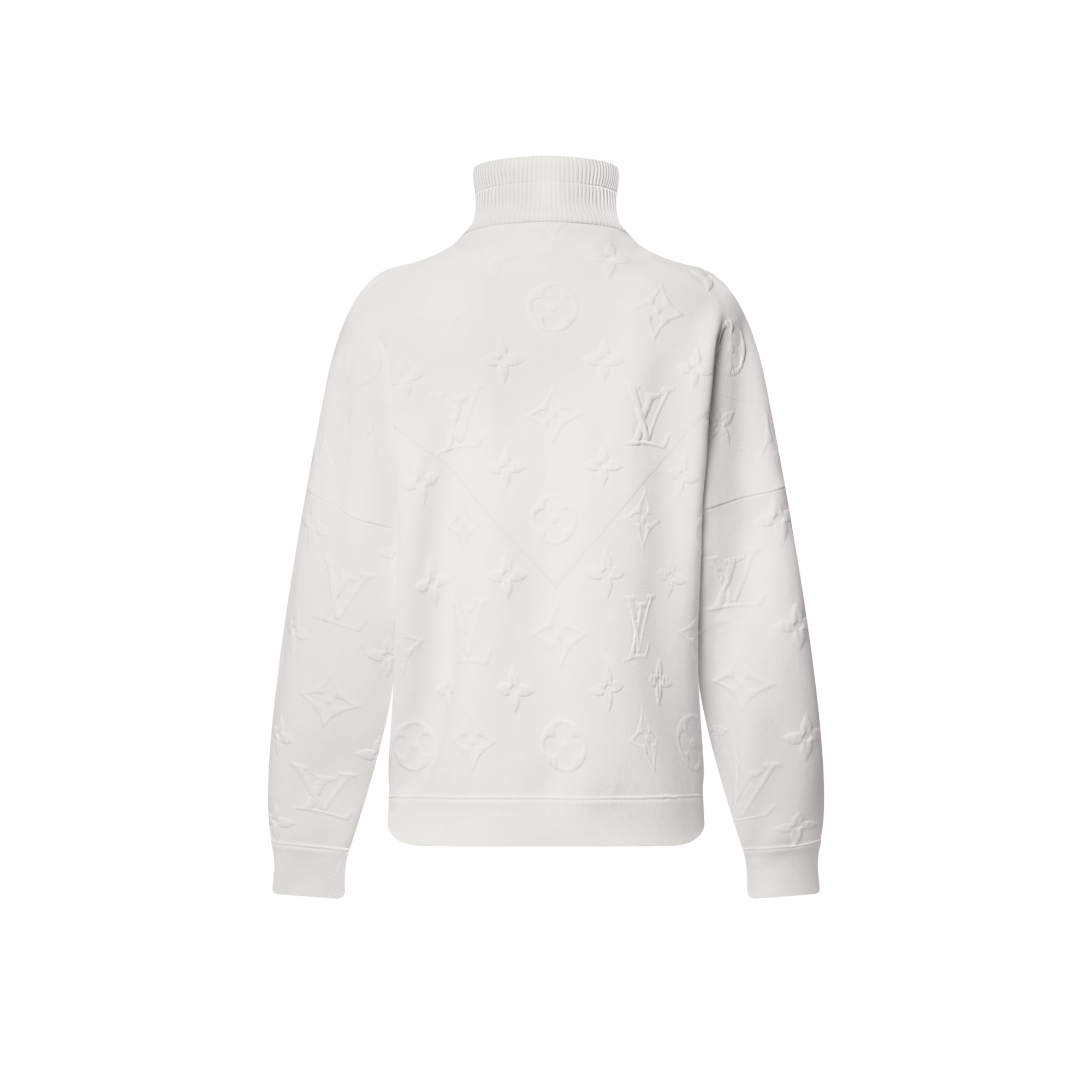 立體 Monogram 羅紋領位衛衣  in 女士