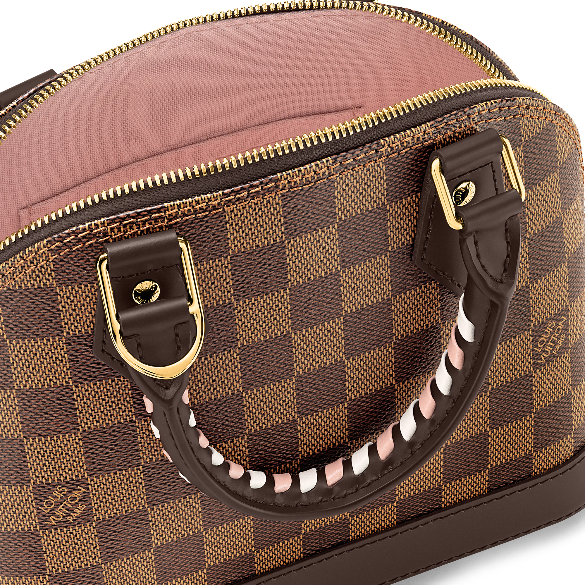 Alma BB Damier Ebène 帆布 in 女士