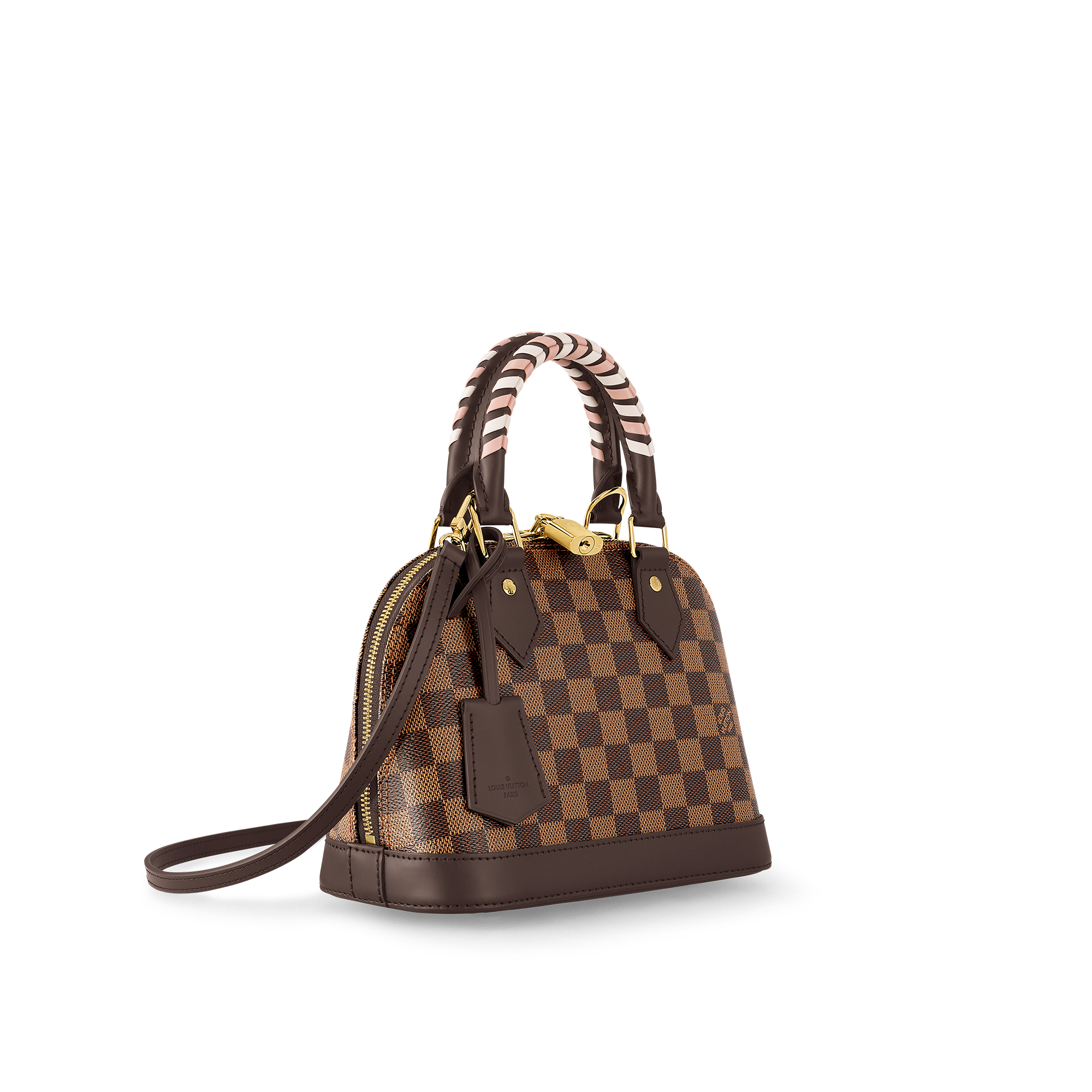 Alma BB Damier Ebène 帆布 in 女士