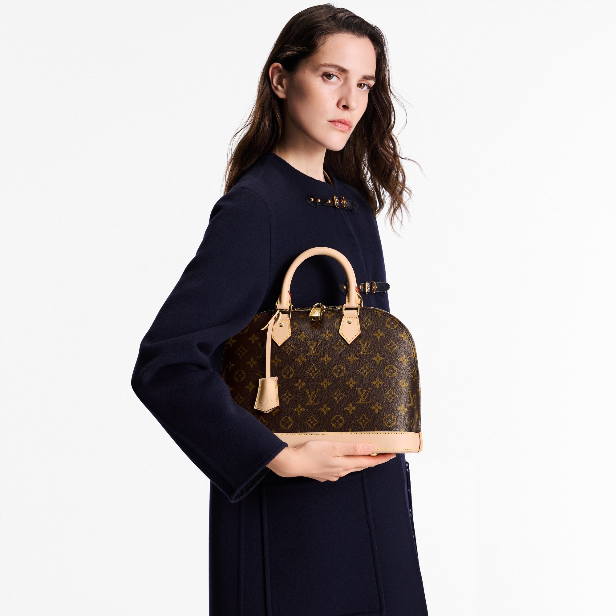 Alma PM Monogram 帆布 in 女士
