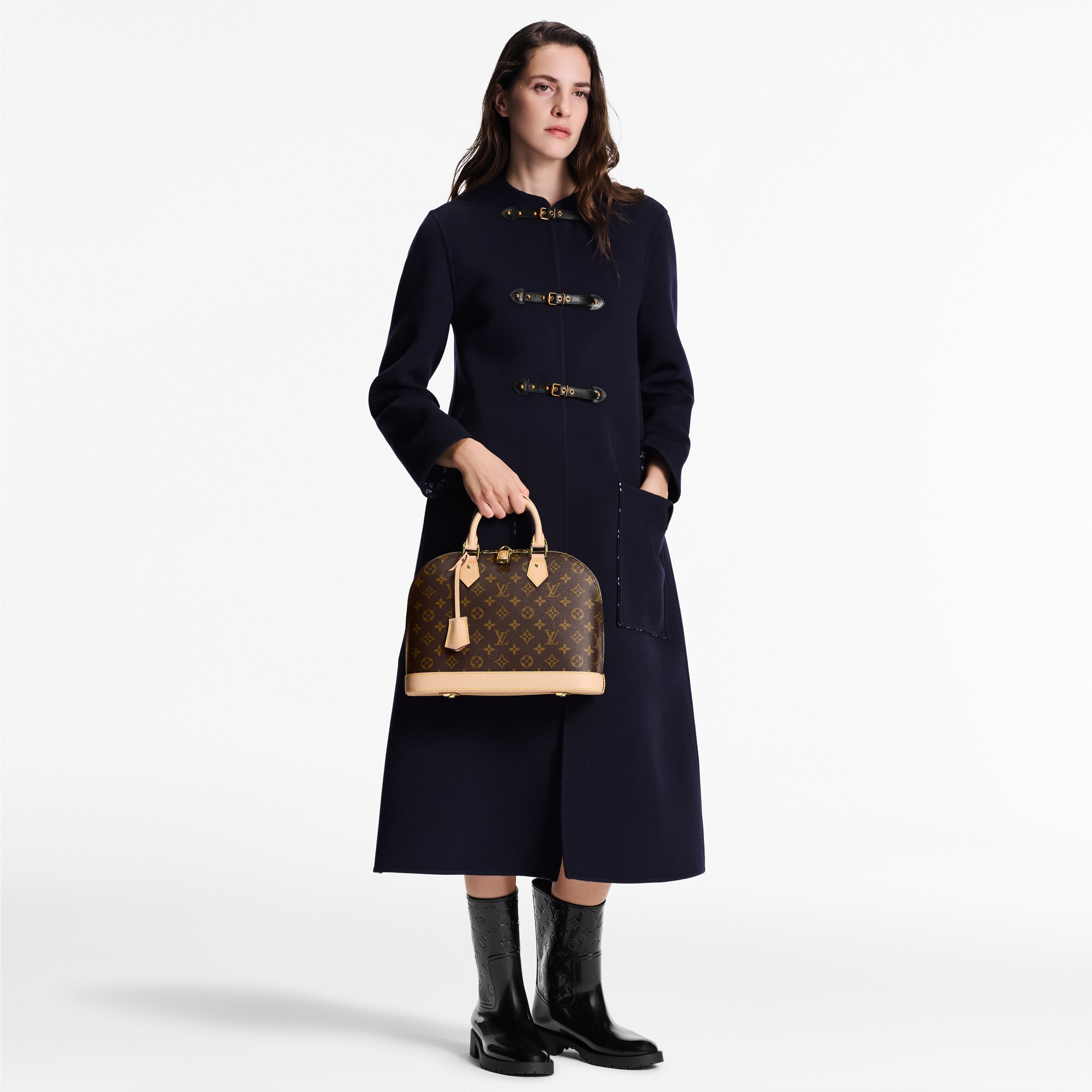 Alma PM Monogram 帆布 in 女士