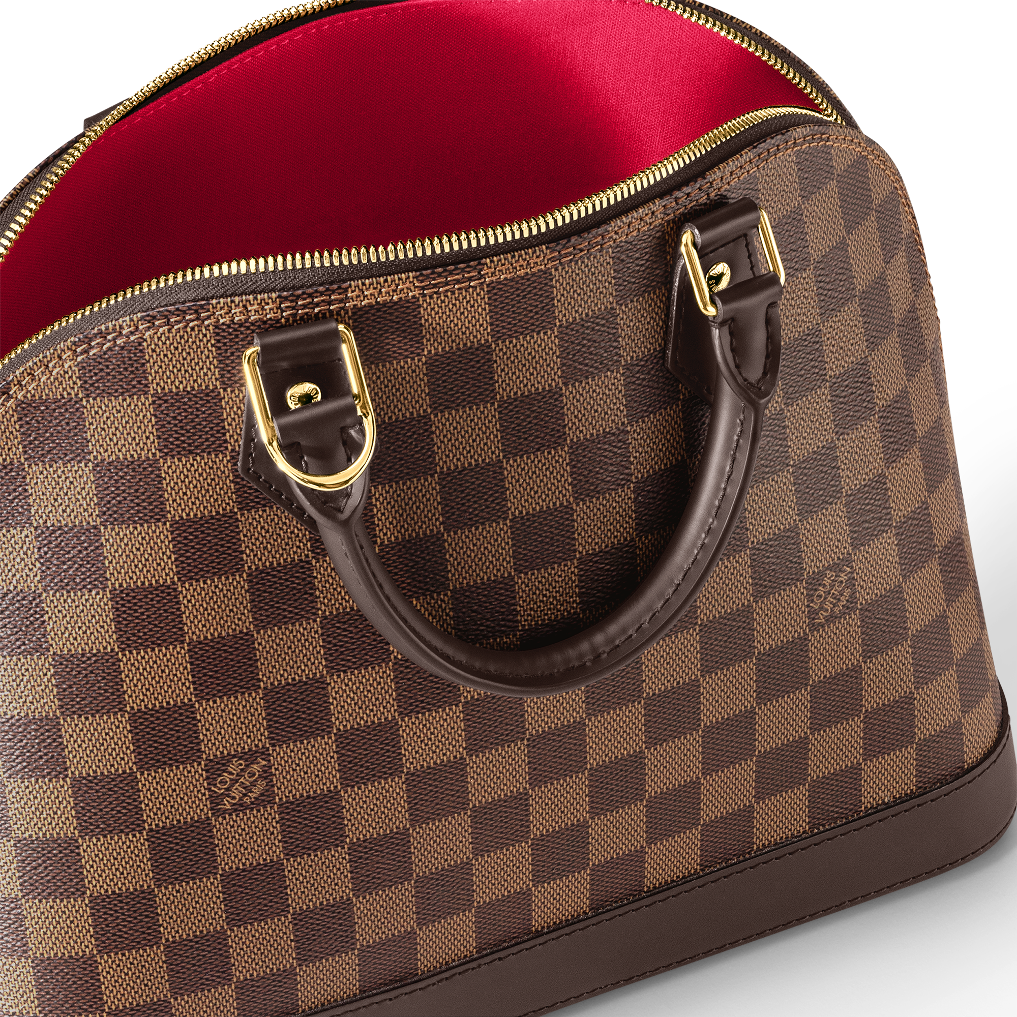 Alma PM Damier Ebène 帆布 in 女士