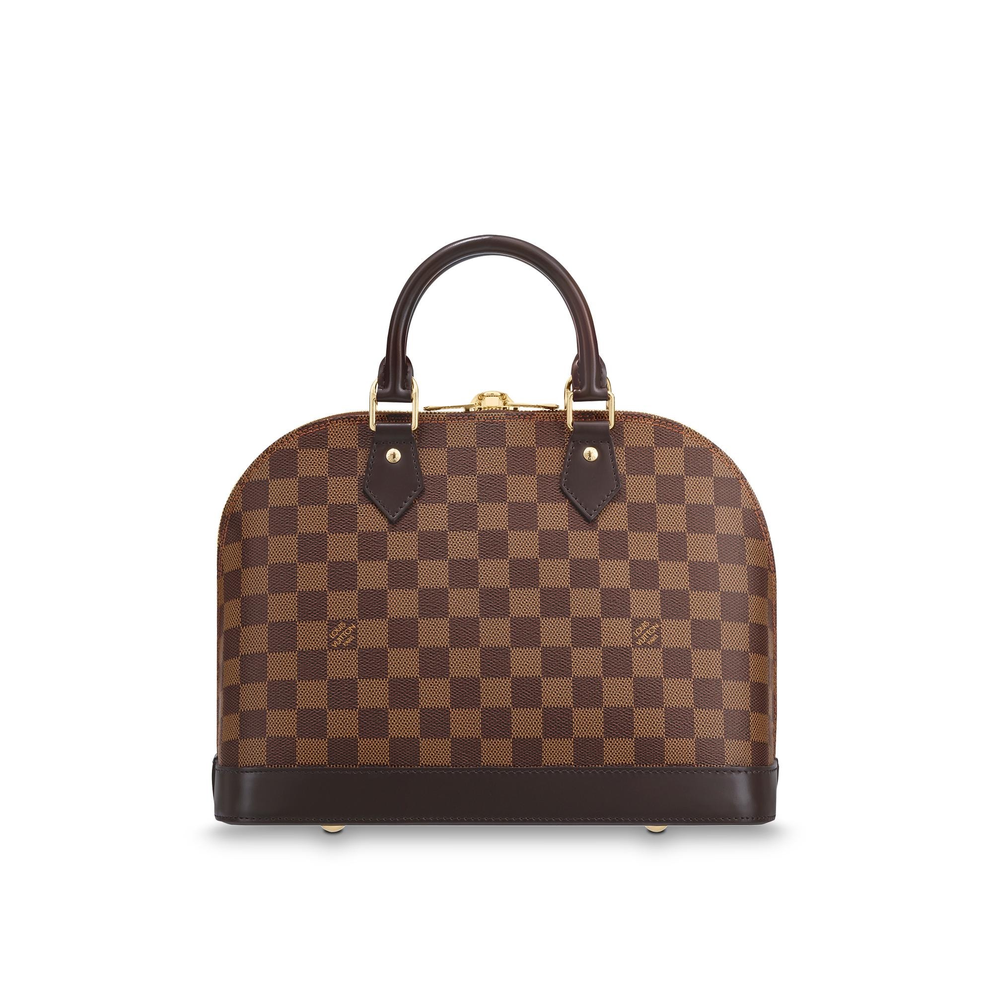 Alma PM Damier Ebène 帆布 in 女士