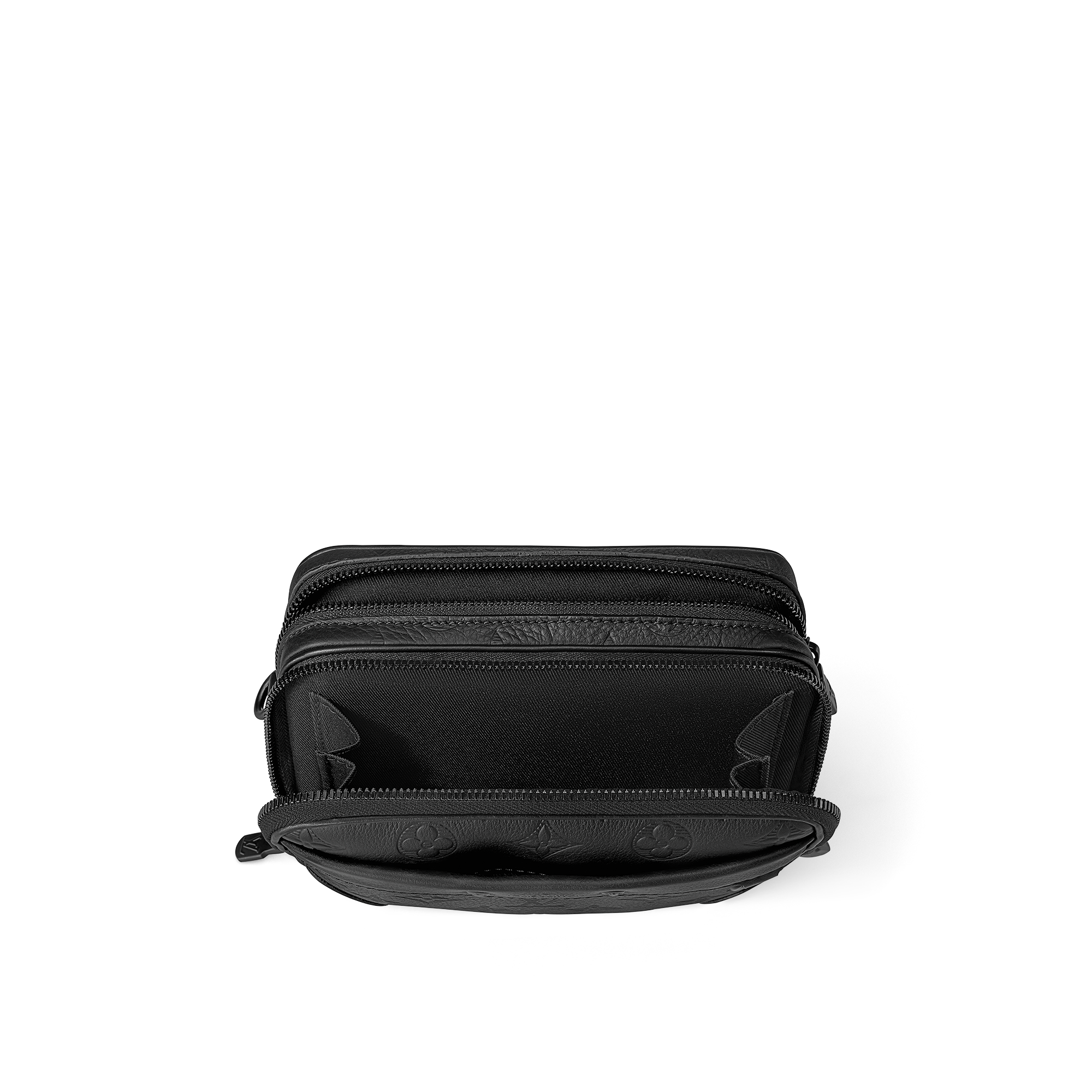 Alpha 可穿戴式錢包 Monogram Shadow 皮革 in 男士