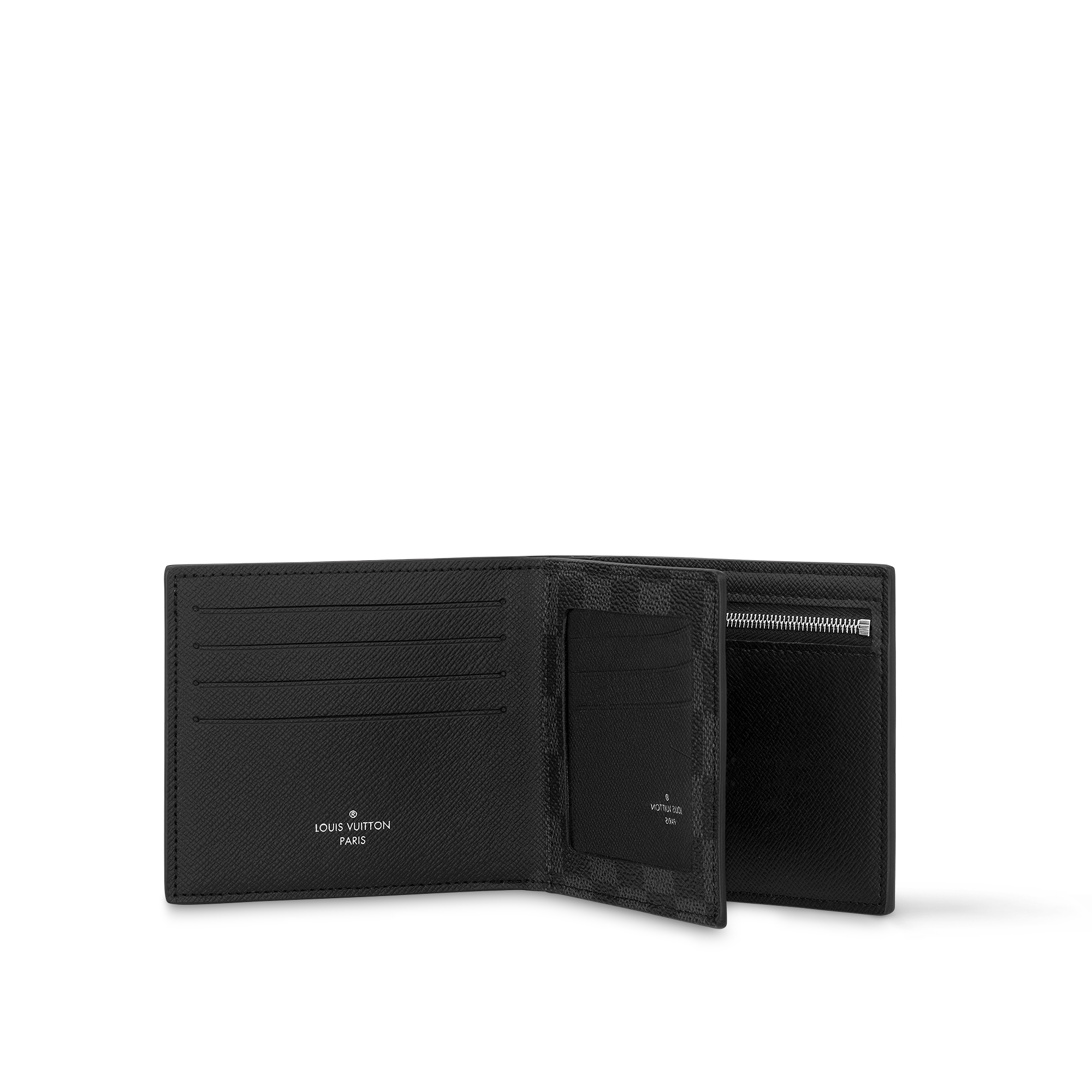 Amerigo 錢包 Damier Graphite 帆布 in 男士