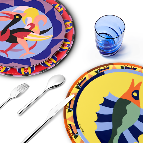 Animali Fantastici Fish 餐碟 in 行李箱、旅行用品及家居精品's 家居及餐具精品 餐桌藝術 collections by Louis Vuitton (產品縮放)