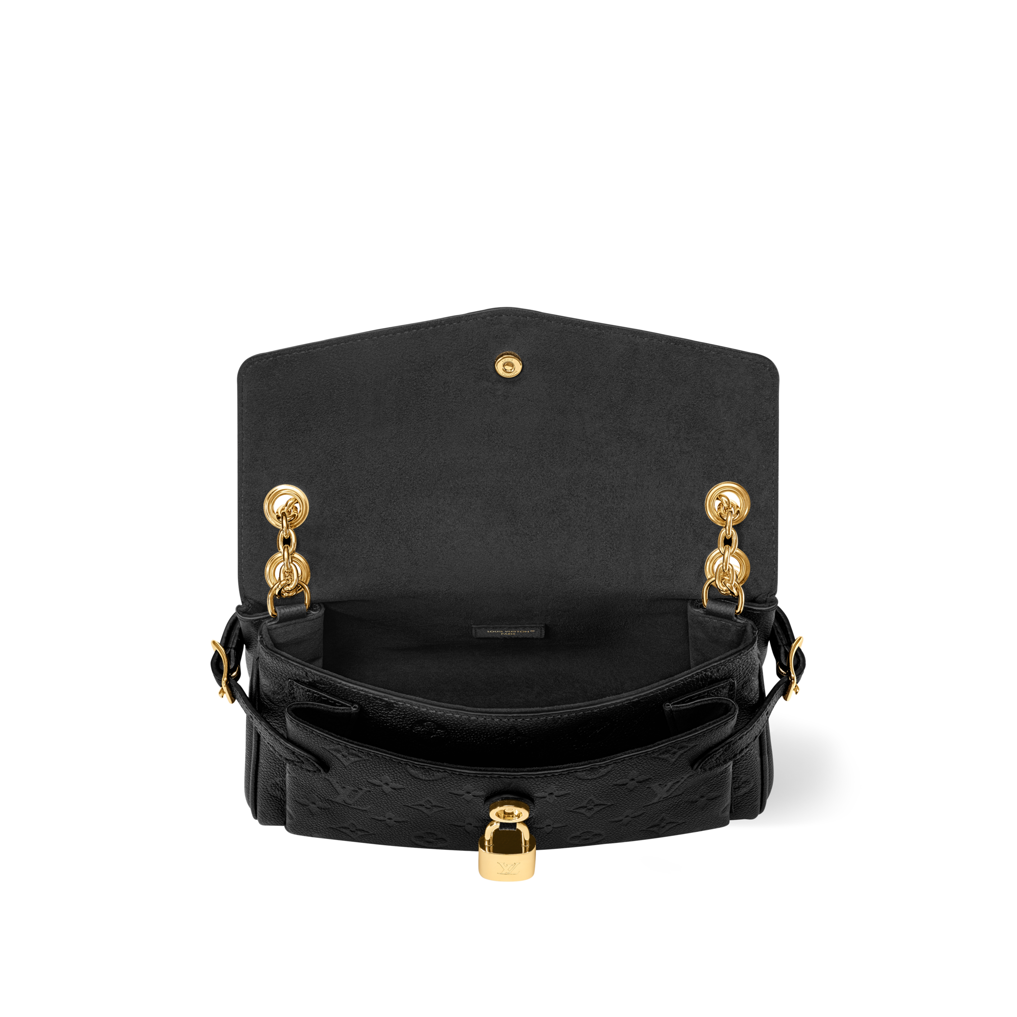 Anytime Flap Bag Monogram Empreinte 皮革 in 女士