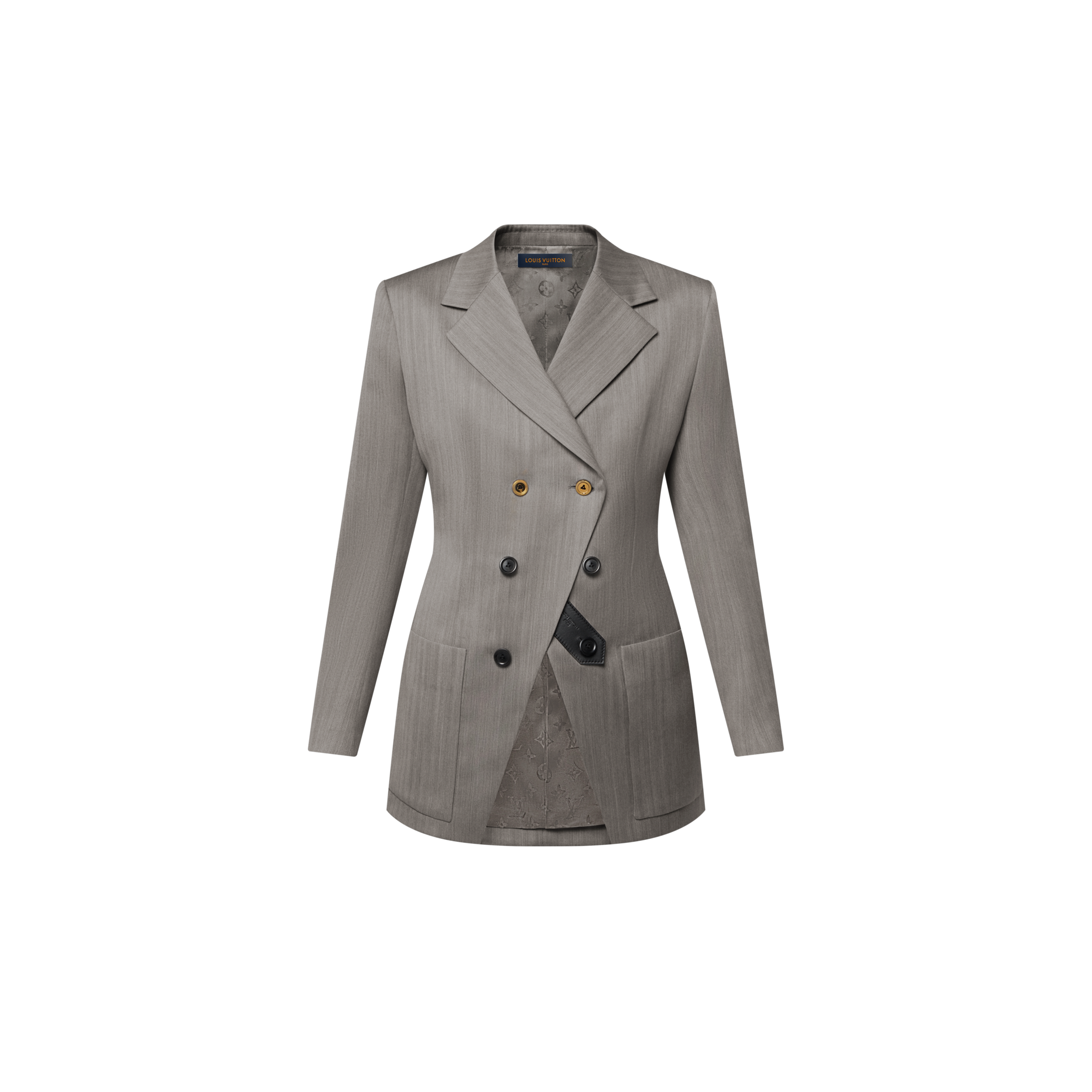 不對稱雙排扣西裝外套  in 女士