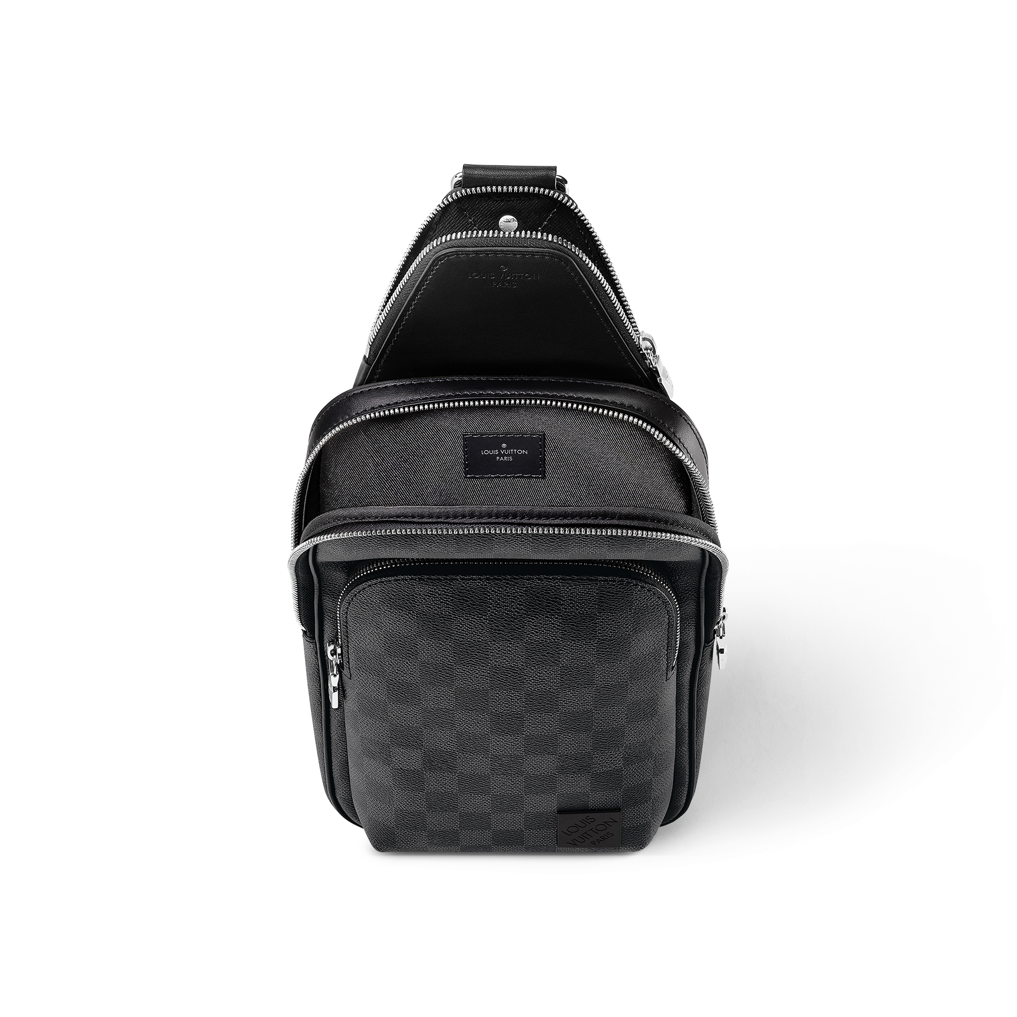 Avenue NM 斜背包 Damier Graphite 帆布 in 男士