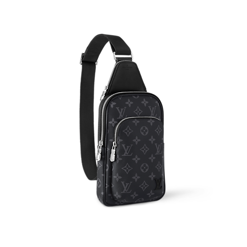 Avenue Slingbag PM Monogram Eclipse 帆布 in 男士's 皮件系列 男生包包總覽 collections by Louis Vuitton (產品縮放)