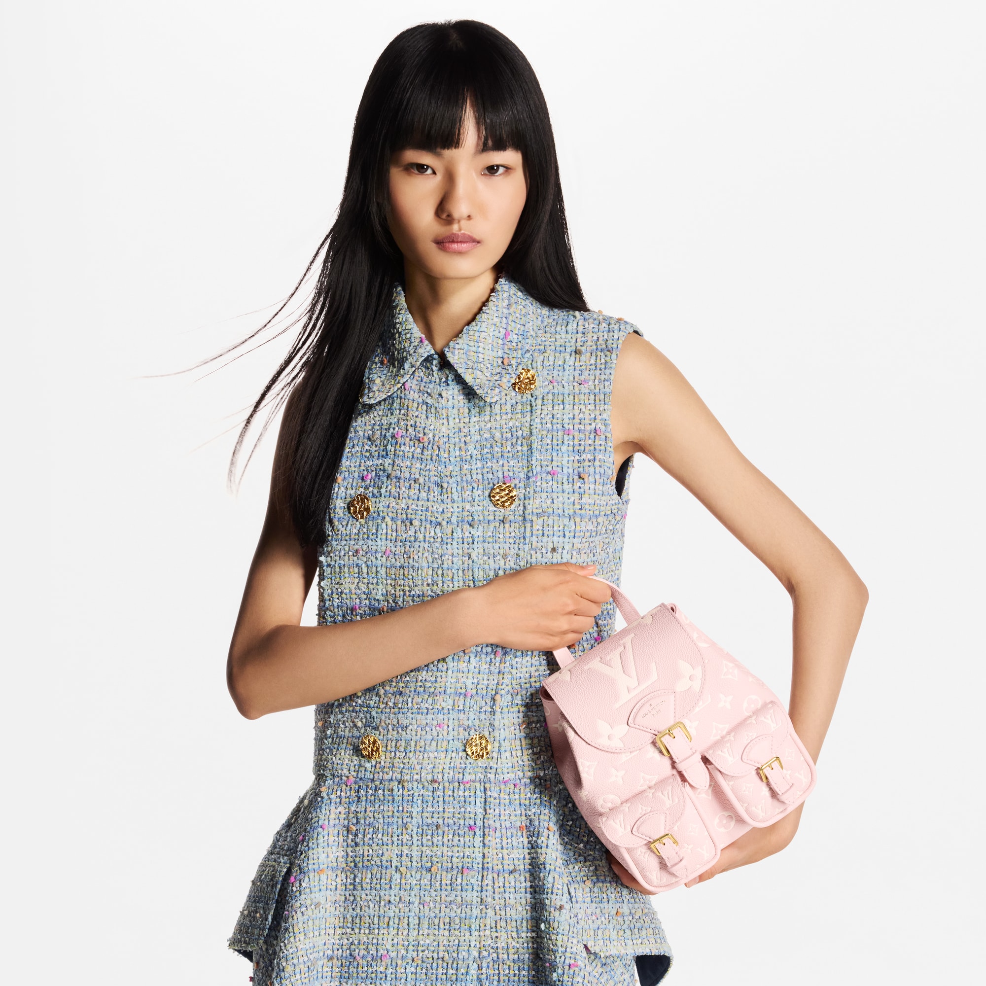 Backup 雙色 Monogram Empreinte 皮革 in 女士