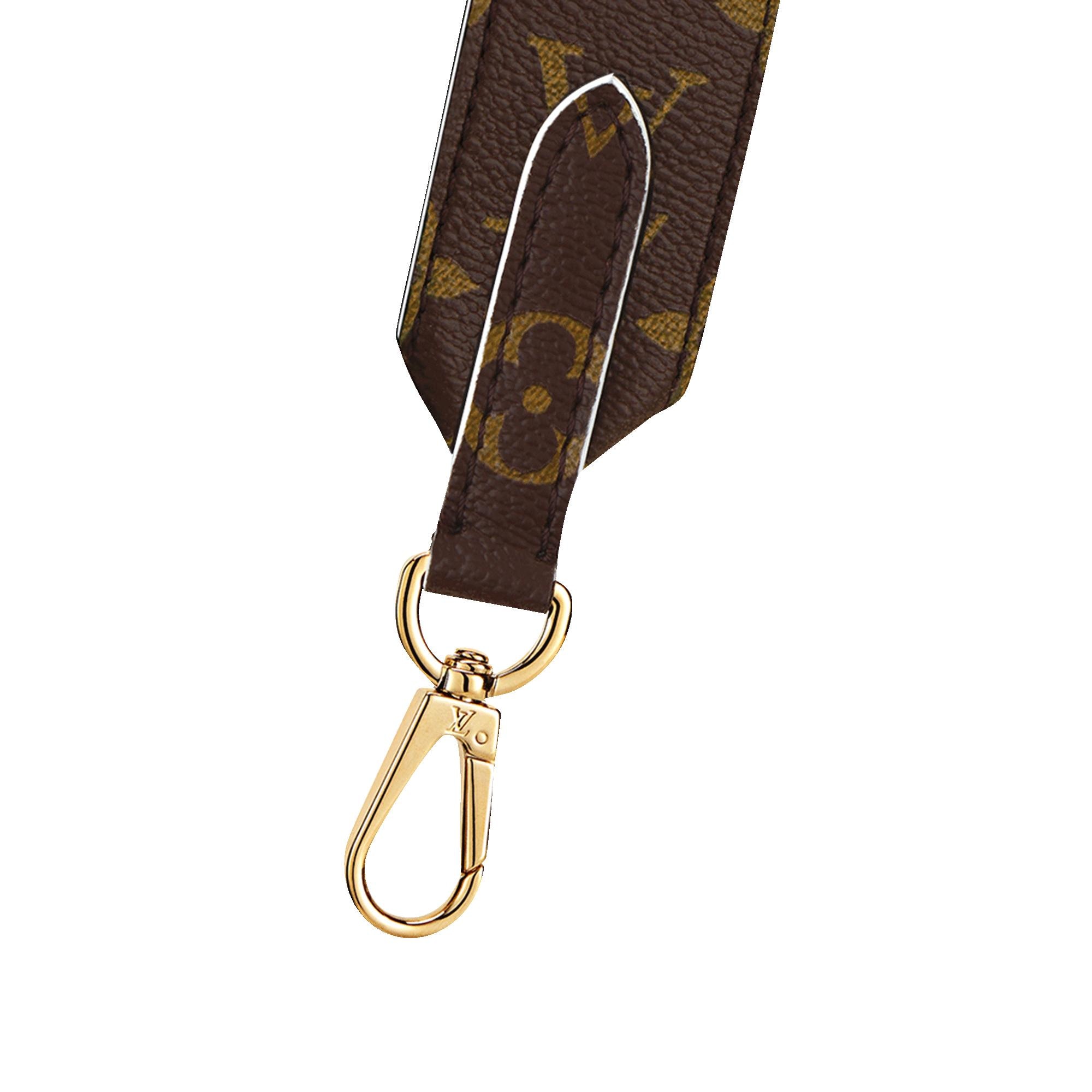 Monogram 肩帶 Monogram 帆布 in 女士