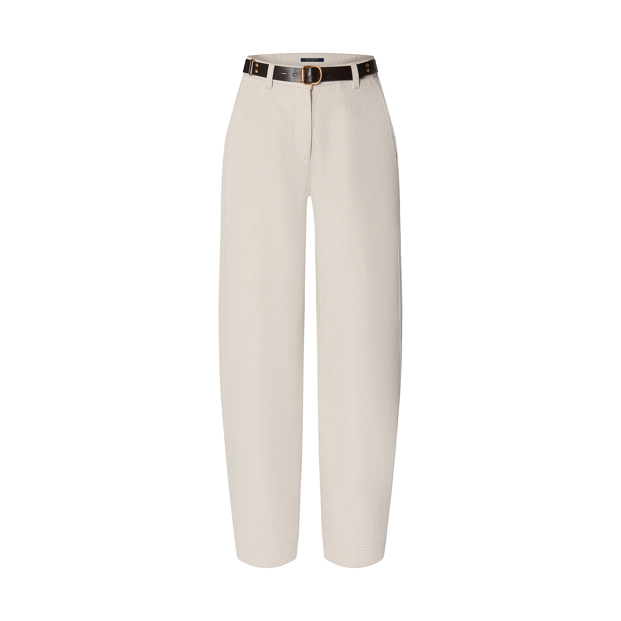 腰帶 Gabardine 斜紋布長褲  in 女士