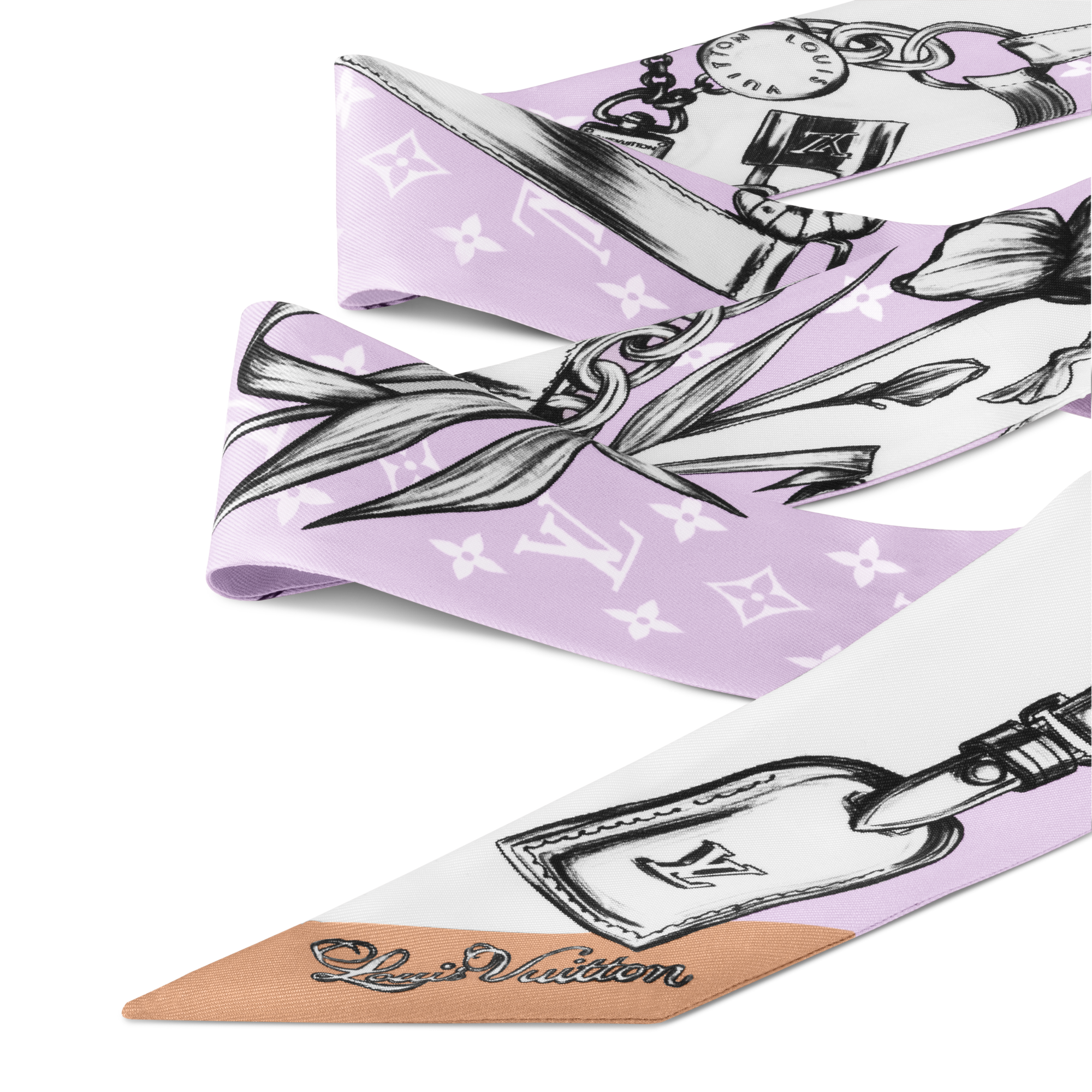 Blooming Monogram BB 長絲巾 . in 女士