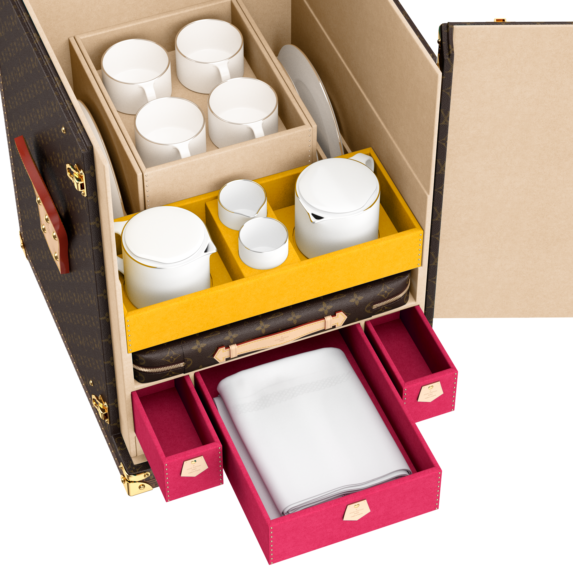 Boîte Afternoon Tea Monogram 帆布 in 行李箱、旅行用品及家居精品
