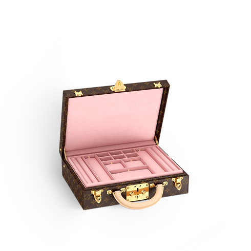 Boîte Bijoux Rose Ballerine Monogram 帆布 in 男士's 旅遊用品 硬殼行李箱 collections by Louis Vuitton (產品縮放)