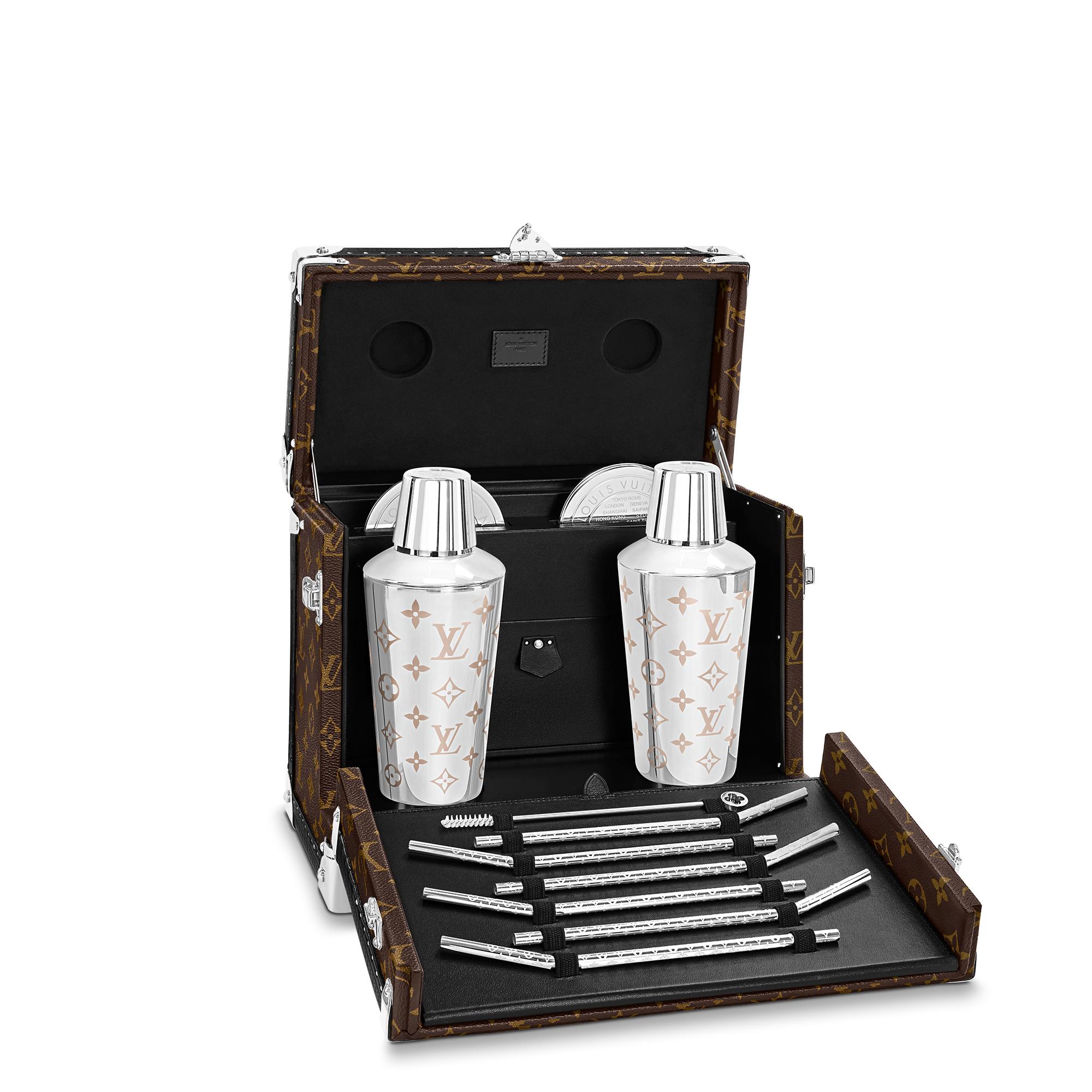 Cocktail Box Monogram Macassar 帆布 in Les Extraordinaires