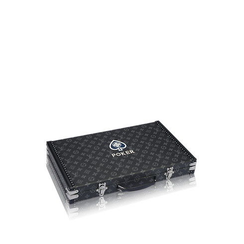 Boîte Jeu Poker Monogram Eclipse 帆布 in 男士's 旅遊用品 硬殼行李箱 collections by Louis Vuitton (產品縮放)