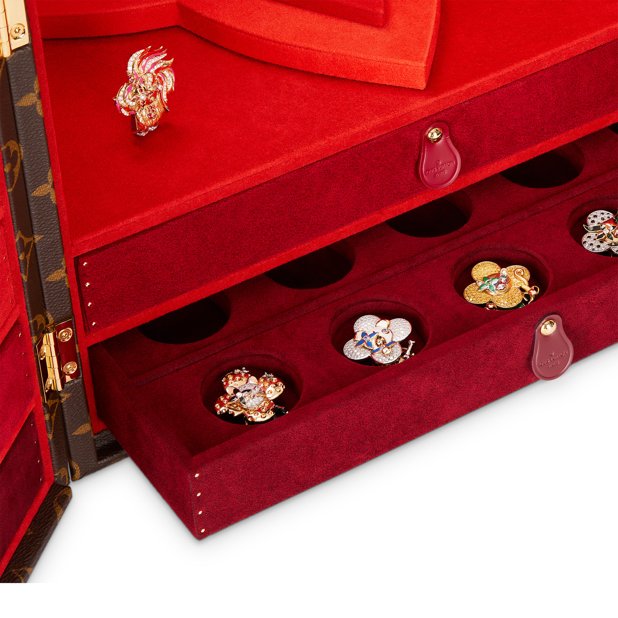 Boîte Joaillerie Vivienne Zodiac Monogram 帆布 in 行李箱、旅行用品及家居精品