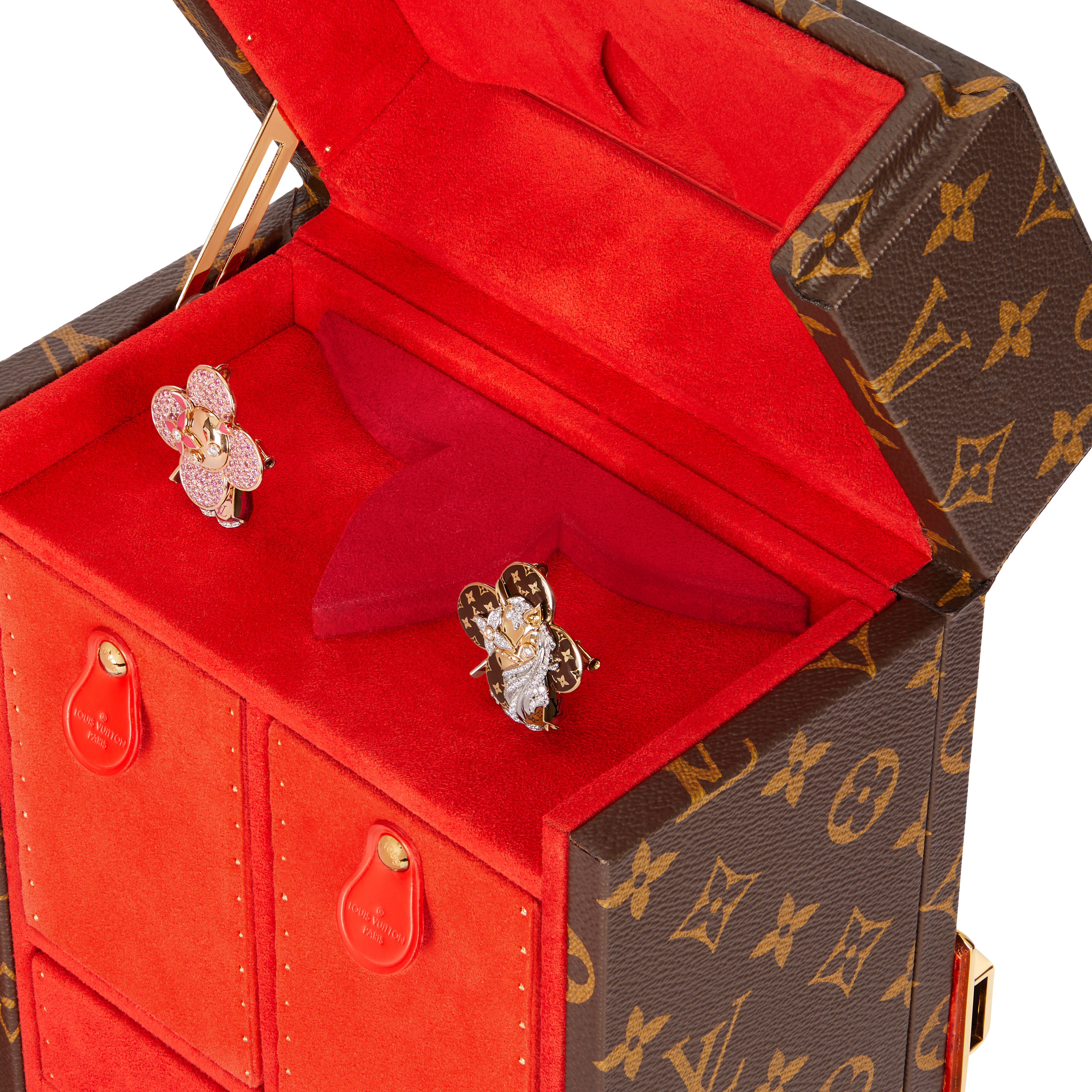 Boîte Joaillerie Vivienne Zodiac Monogram 帆布 in 行李箱、旅行用品及家居精品