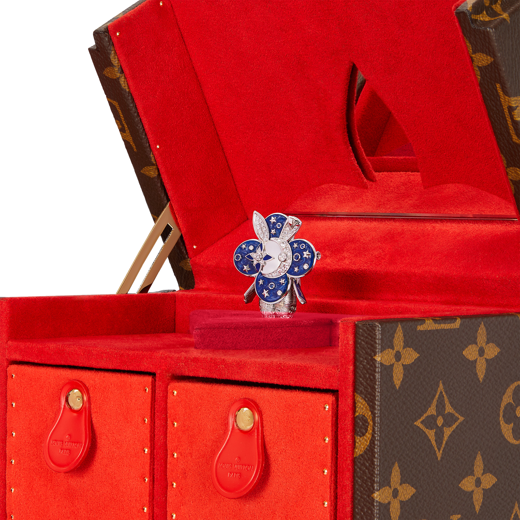 Boîte Joaillerie Vivienne Zodiac Monogram 帆布 in 行李箱、旅行用品及家居精品