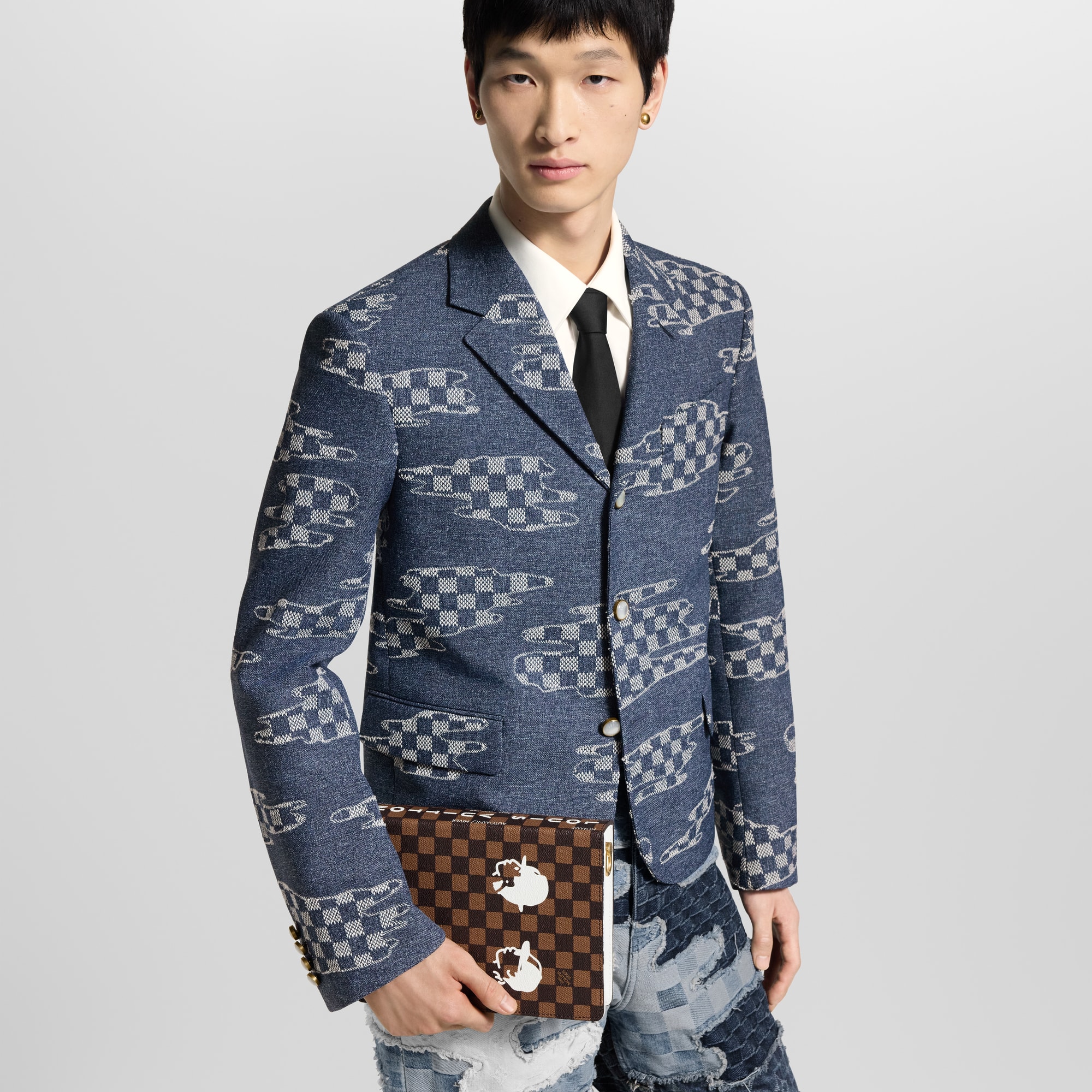Book 郵差包 Damier Other in 時尚包包及小型皮件