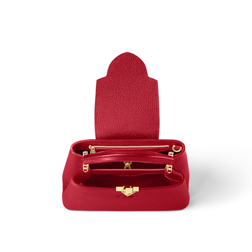 Capucines BB Taurillon 皮革 in 女士's 時尚包款 Capucines collections by Louis Vuitton (產品縮放)