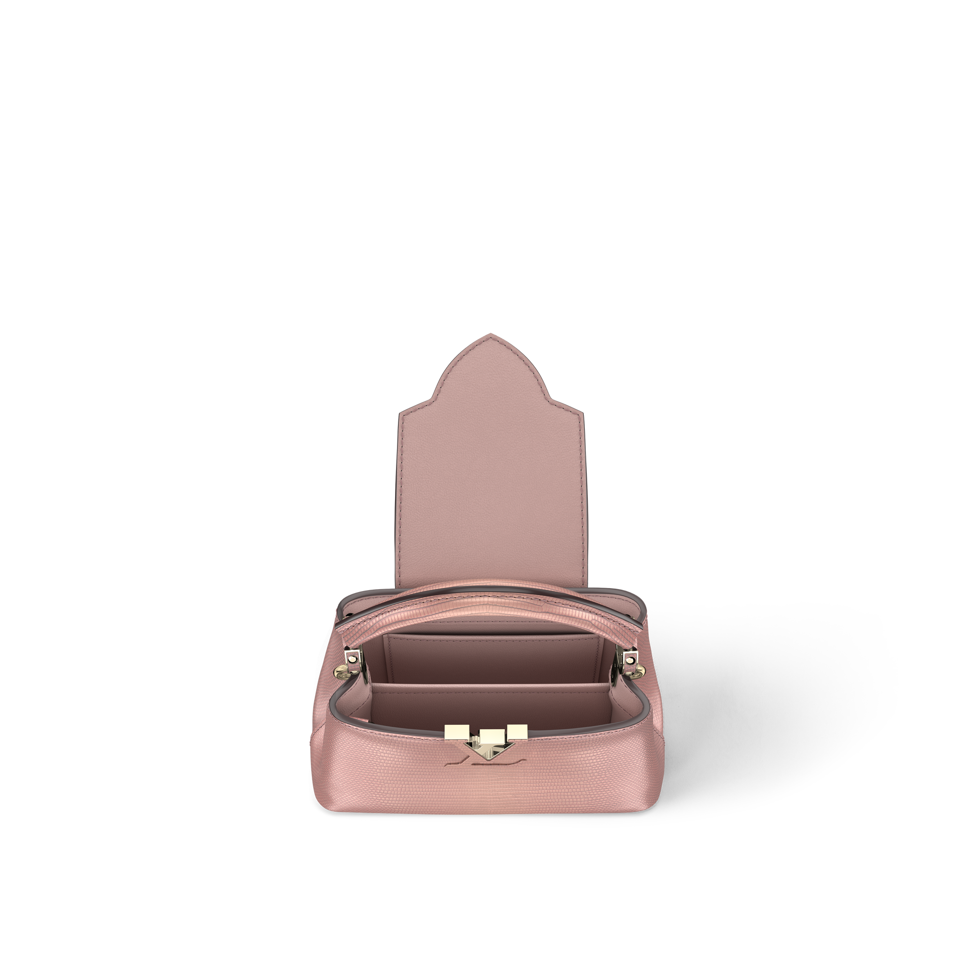 Capucines Mini 蜥蝪皮革 in 女士
