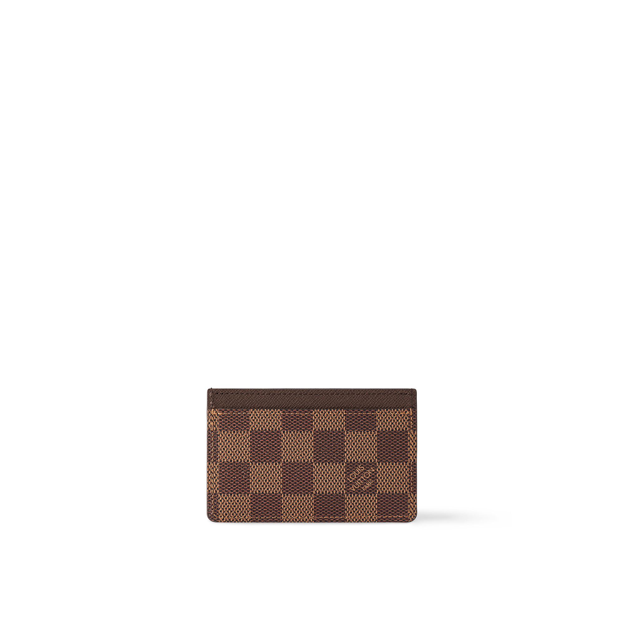 名片夾 Damier Ebène 帆布 in 女士