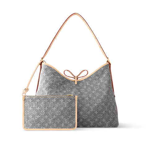 CarryAll MM Monogram Denim in 女士's 時尚包款 女生包包總覽 collections by Louis Vuitton (產品縮放)