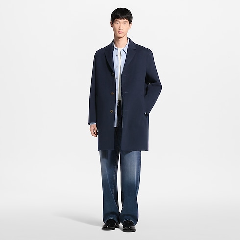 山羊絨雙面大衣 in 男士's 時裝系列 時裝總覽 collections by Louis Vuitton (產品縮放)