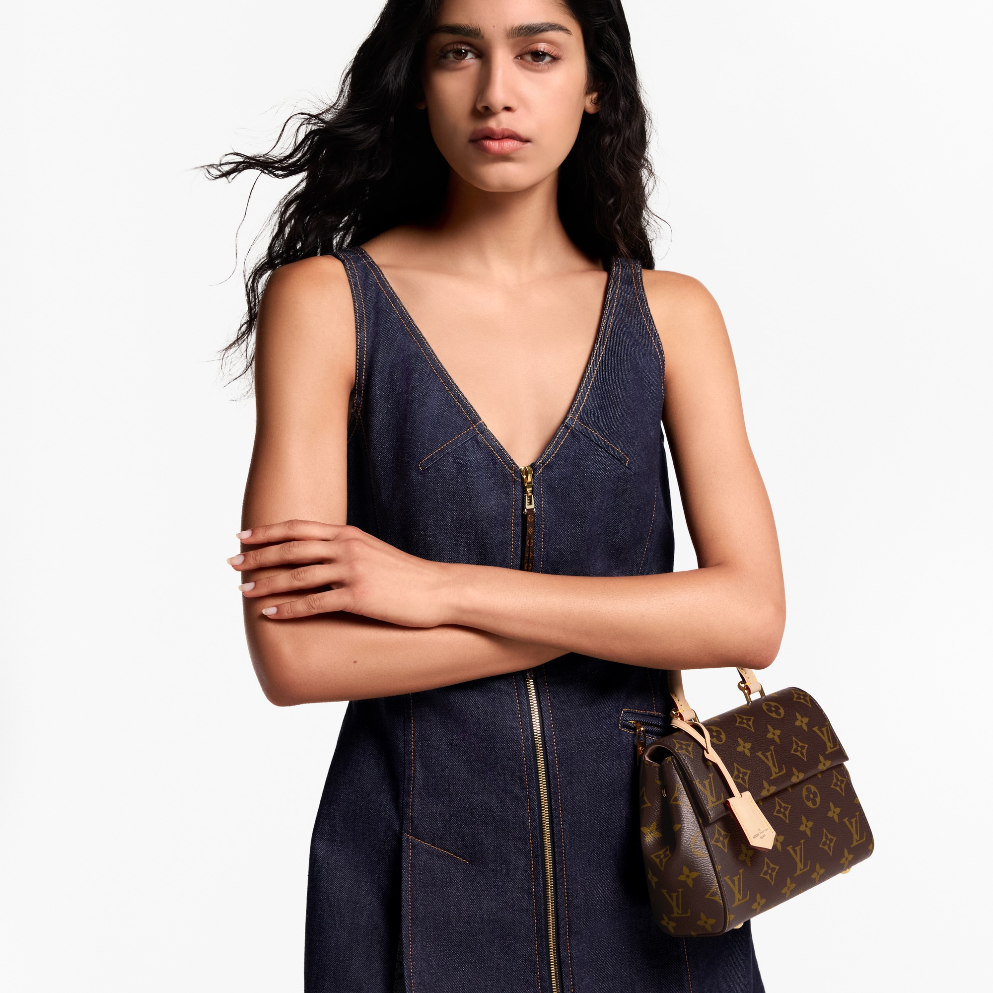 Cluny Mini Monogram 帆布 in 女士