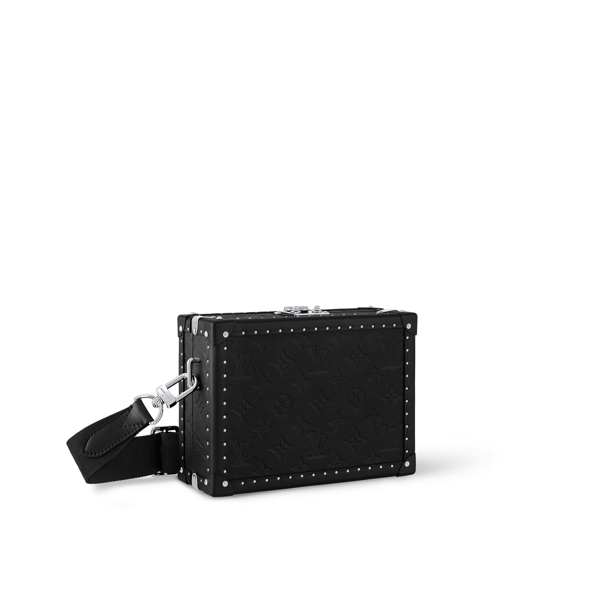 Clutch Box Monogram Shadow 皮革 in 行李箱、旅行用品及家居精品