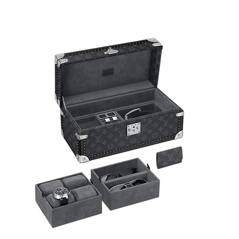 Coffret Accessoires Monogram Eclipse Monogram Eclipse 帆布 in 行李箱、旅行用品及家居精品's 硬箱及箱盒 小型箱盒 collections by Louis Vuitton (產品縮放)