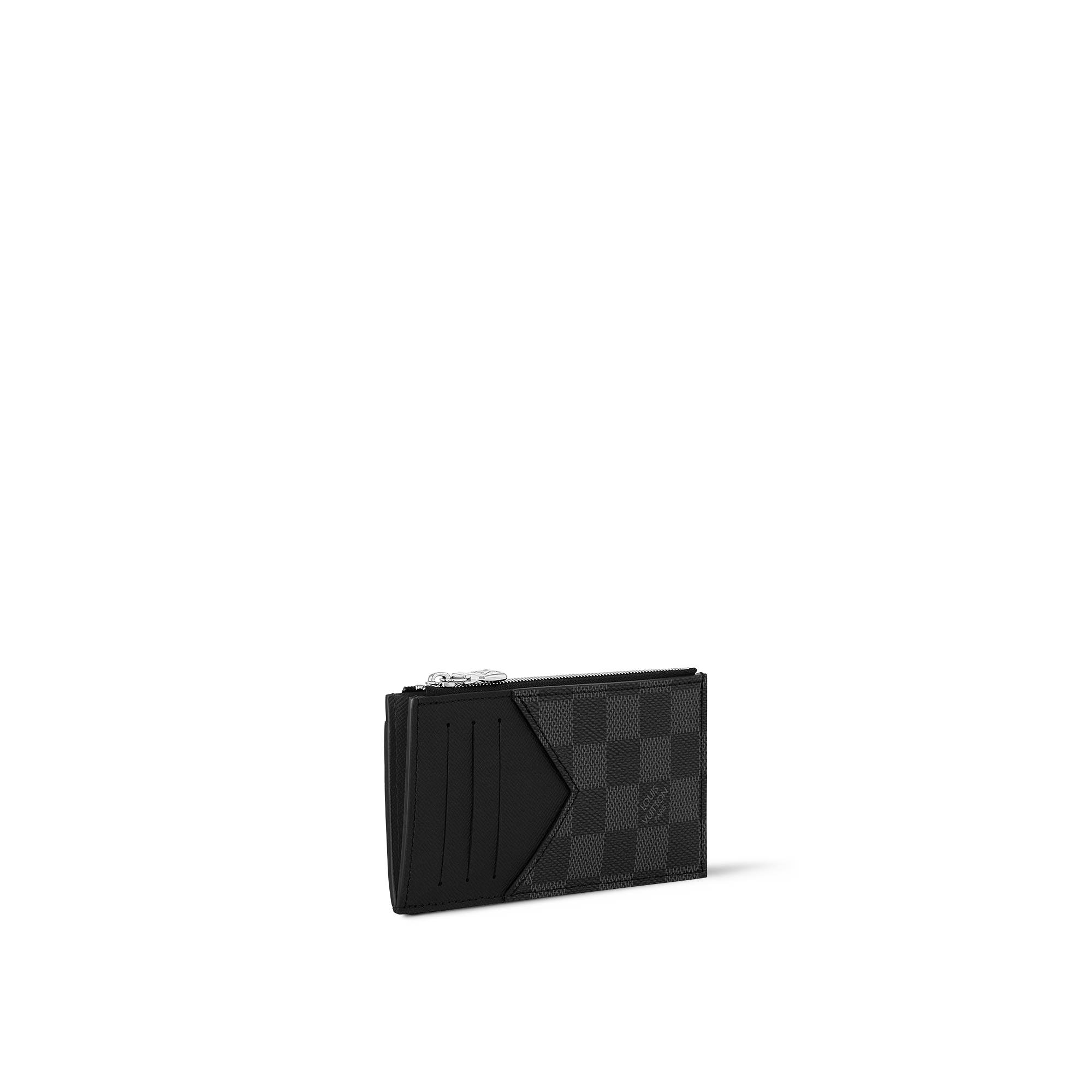 零錢卡片包 Damier Graphite 帆布 in 時尚包包及小型皮件