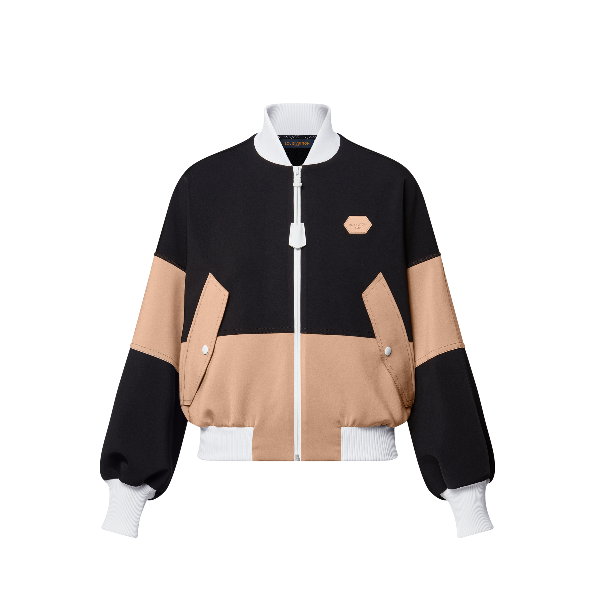 拼色飛行員外套  in 女士