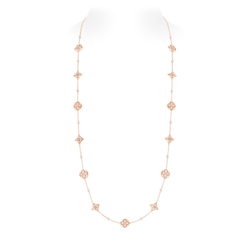 Color Blossom BB 玫瑰K金配鑽石項鍊 in 珠寶系列's 按類別瀏覽 高級珠寶總覽 collections by Louis Vuitton (產品縮放)