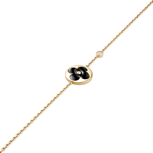 Color Blossom BB Sun 手鍊 - 配黃K金、縞瑪瑙及鑽石 in 珠寶系列's 按類別瀏覽 手鐲 collections by Louis Vuitton (產品縮放)