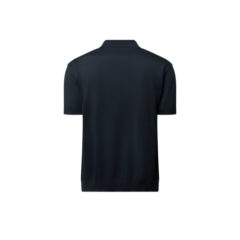 絲棉混紡面料短袖 Polo 衫 in 男士's 時裝系列 襯衫 collections by Louis Vuitton (產品縮放)