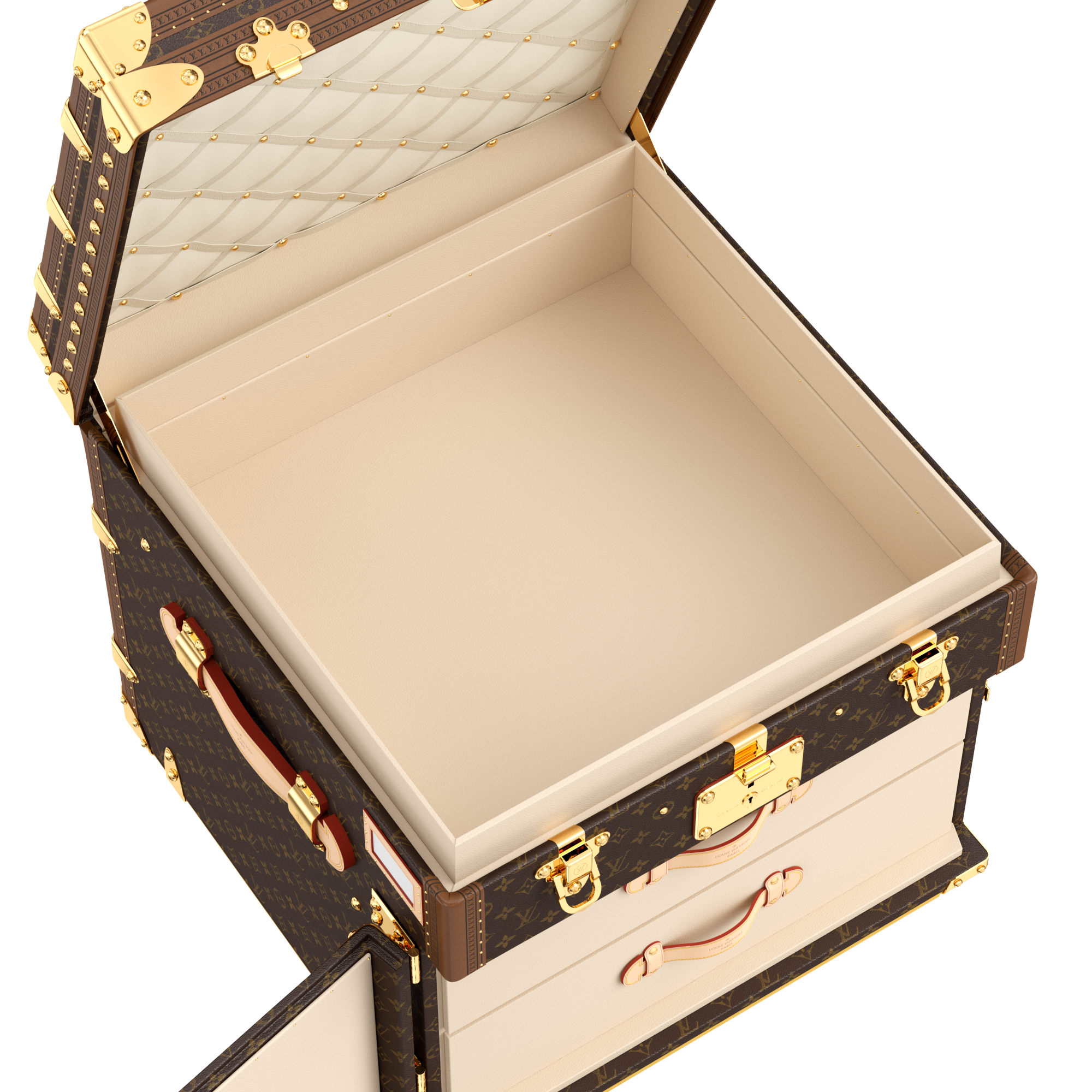 Courrier Lozine Carre Gauche Monogram 帆布 in 行李箱、旅行用品及家居精品