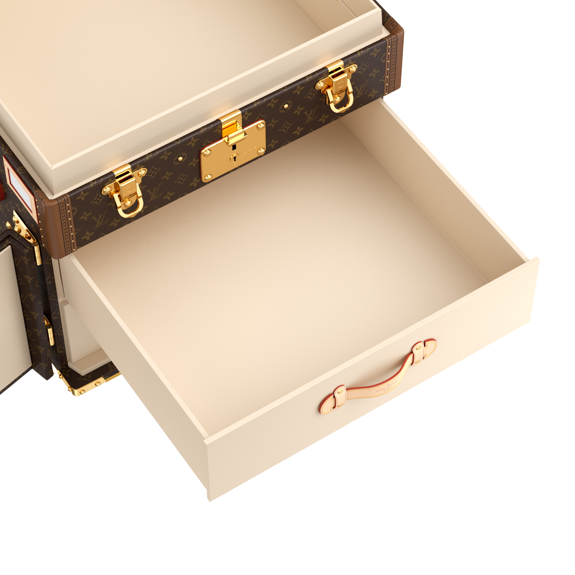 Courrier Lozine Carre Gauche Monogram 帆布 in 行李箱、旅行用品及家居精品