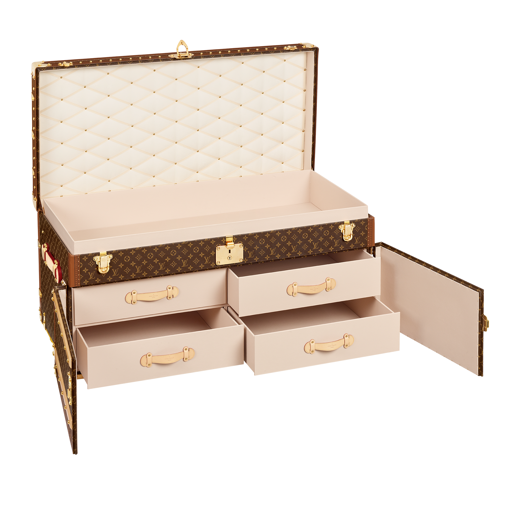 Malle Courrier Tiroirs Monogram 帆布 in 男士