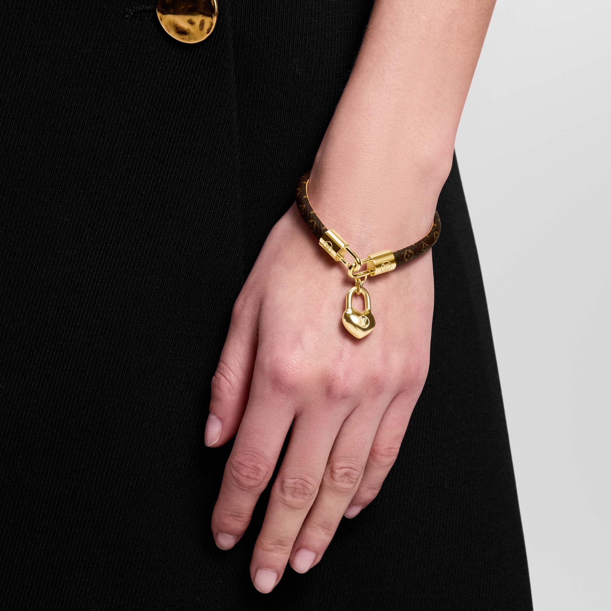 Crazy In Lock 吊飾手環 其他皮革 in 女士