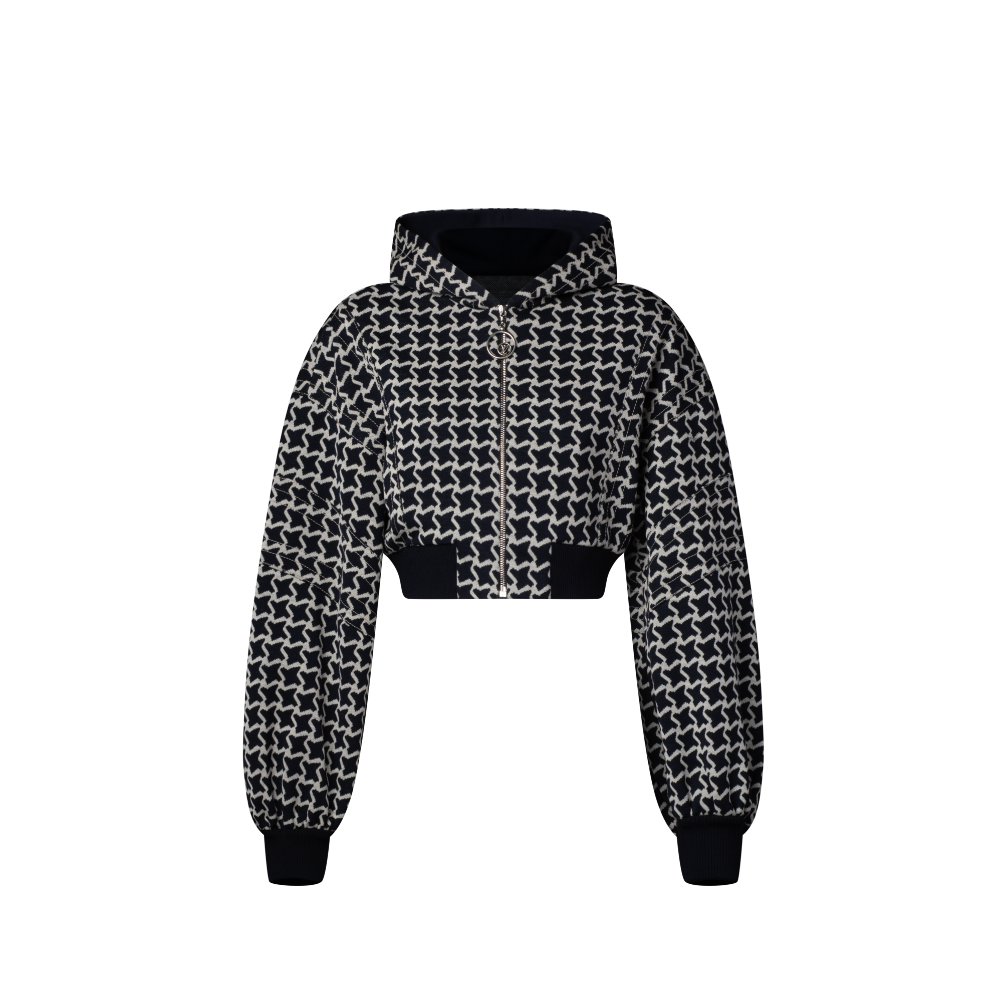 短身蜂巢提花飛行員外套  in 女士