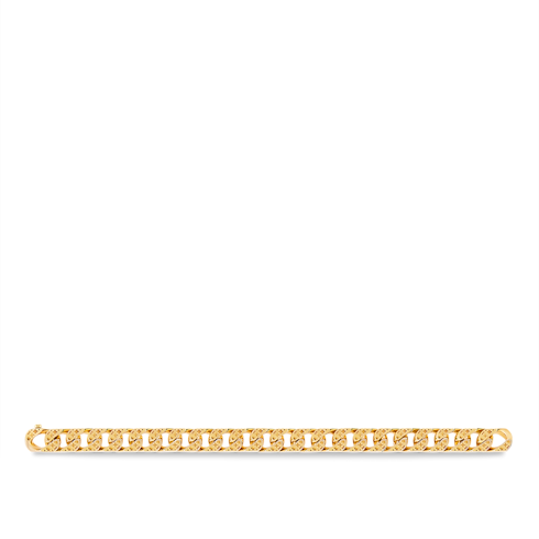 Cuban Chain 手鐲 - 配黃K金及鑽石 in Les Extraordinaires's 珠寶系列 手鐲 collections by Louis Vuitton (產品縮放)