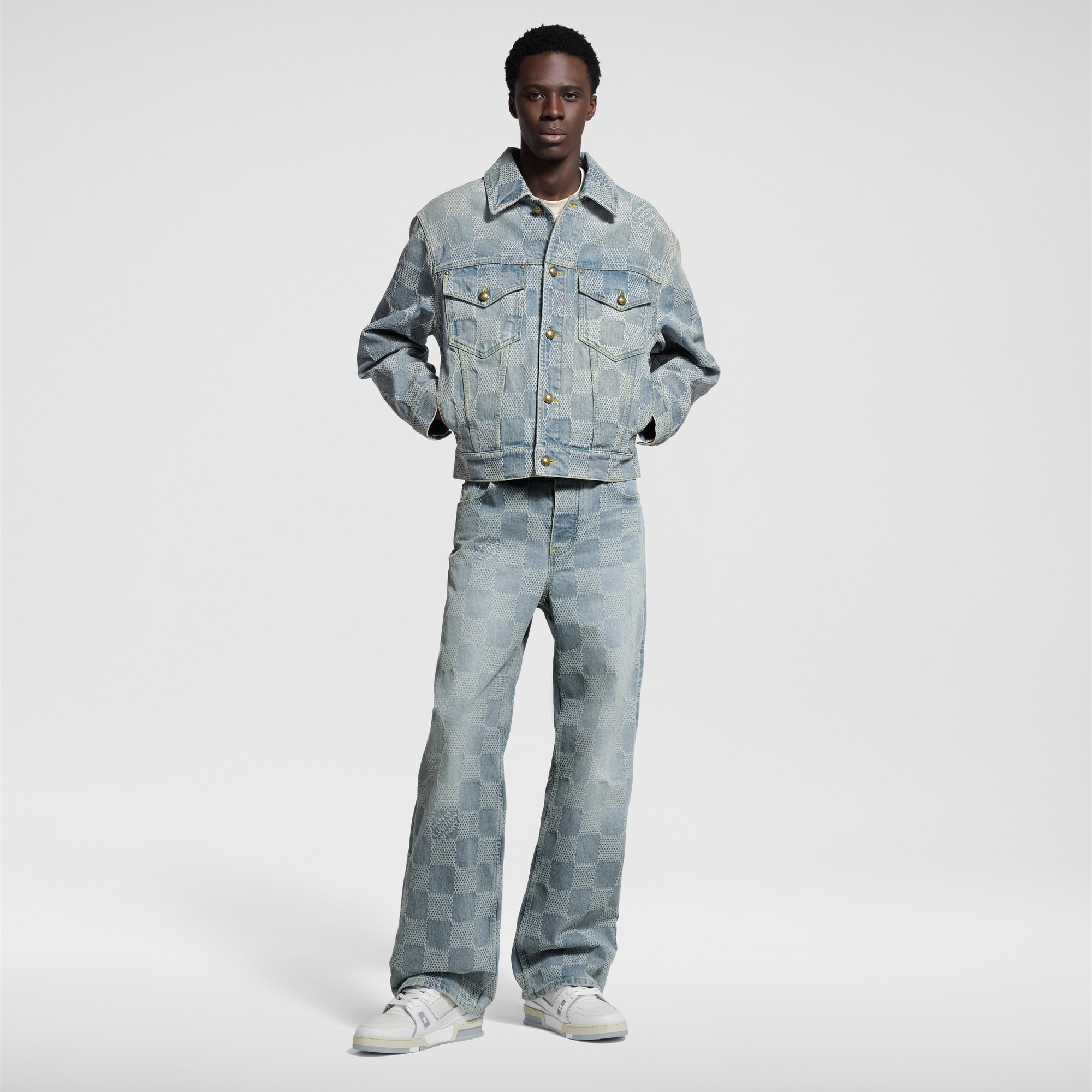 Damier 經典牛仔外套  in 男士