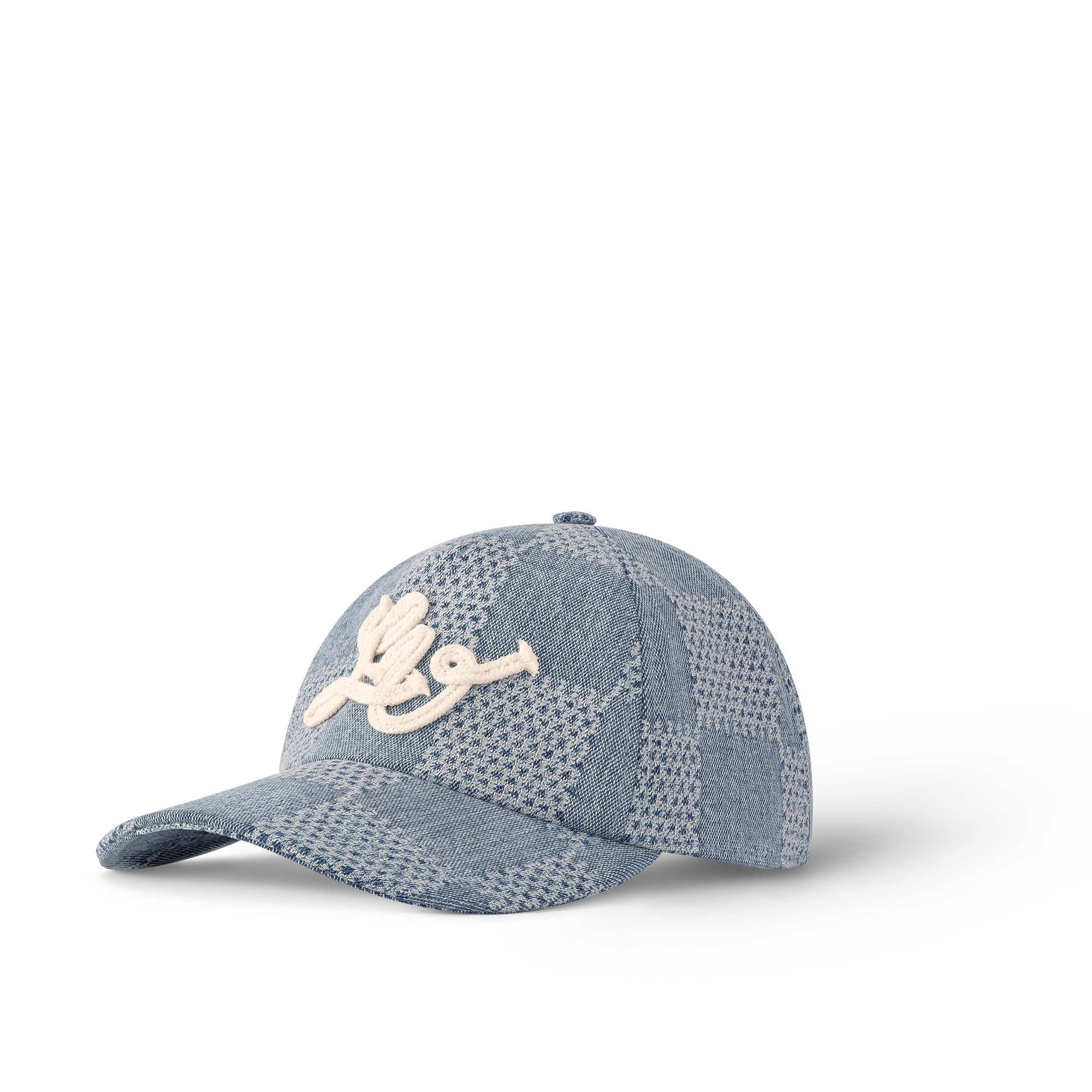 Damier Denim 3D 棒球帽 . in 男士