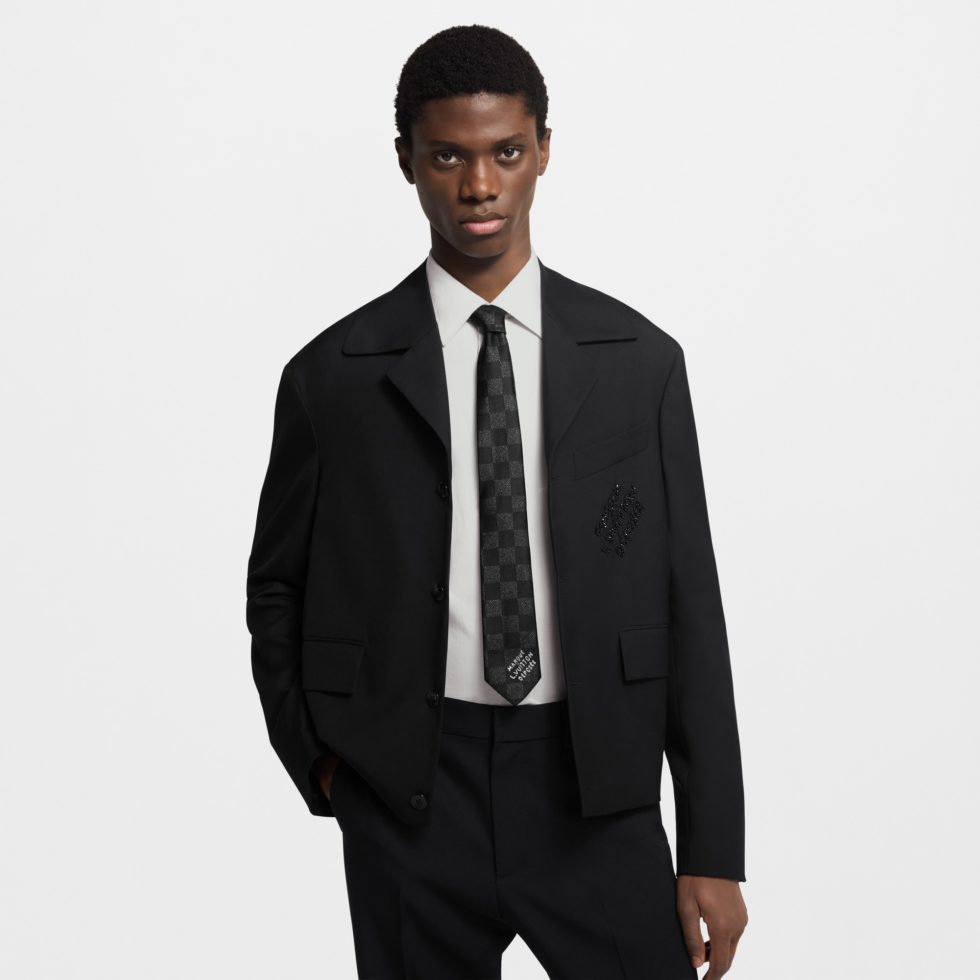 Damier Evening 領帶 . in 男士