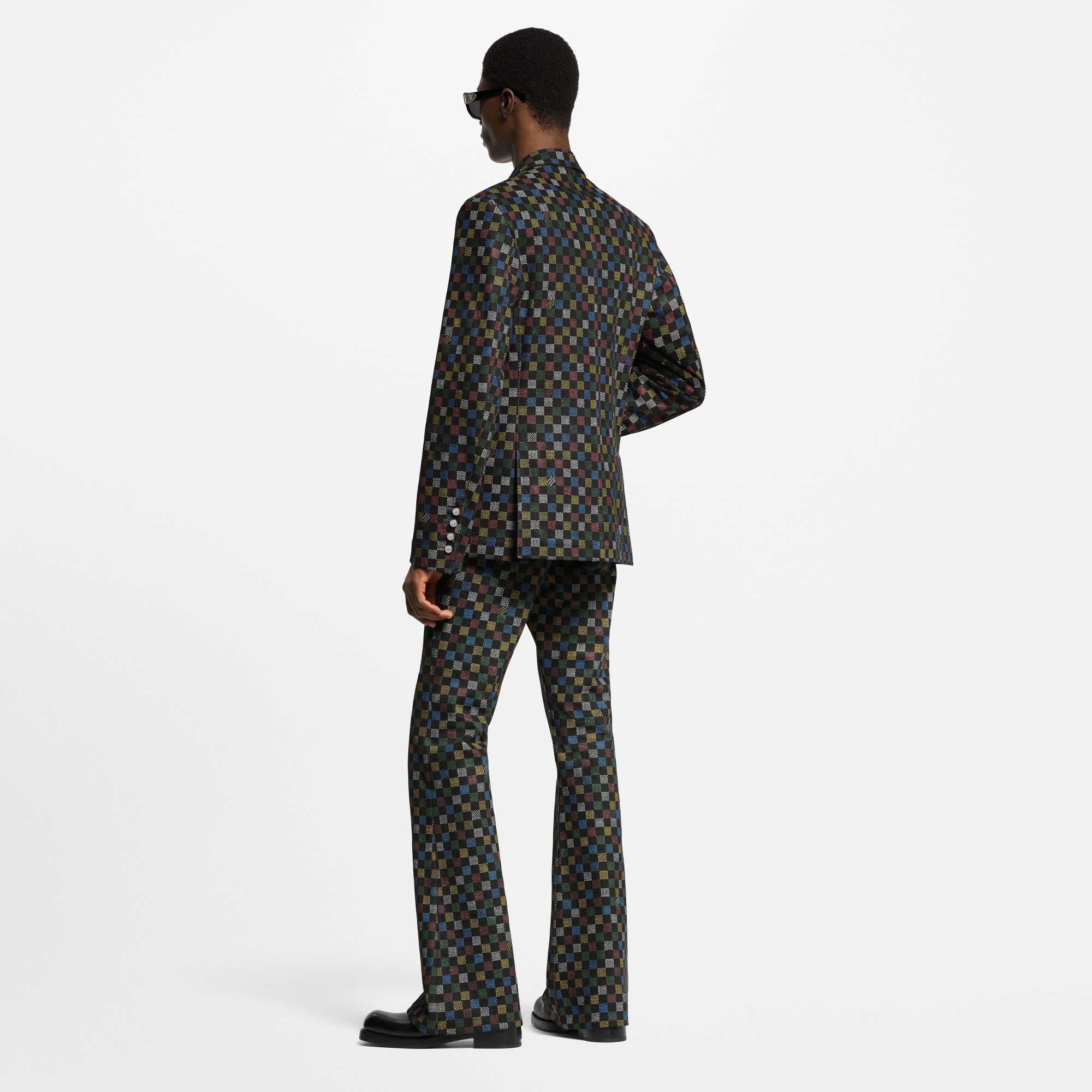 Damier 喇叭牛仔褲  in 男士