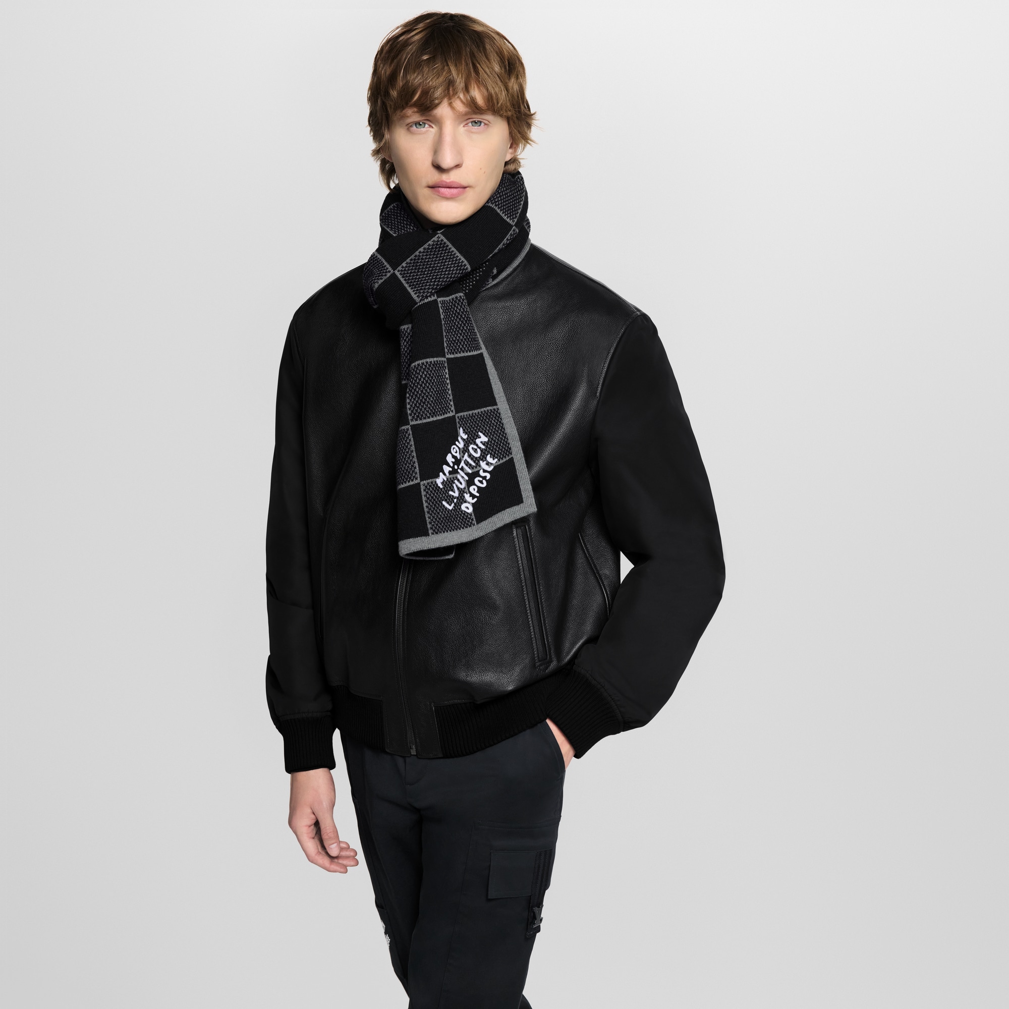 Damier Heritage 圍巾 . in 男士